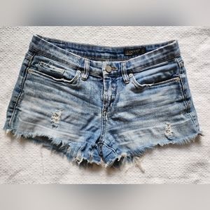 Blank NYC Hiker Denim Shorts Size 25